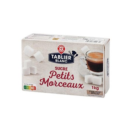 Sucre Tablier Blanc En morceaux - 1kg