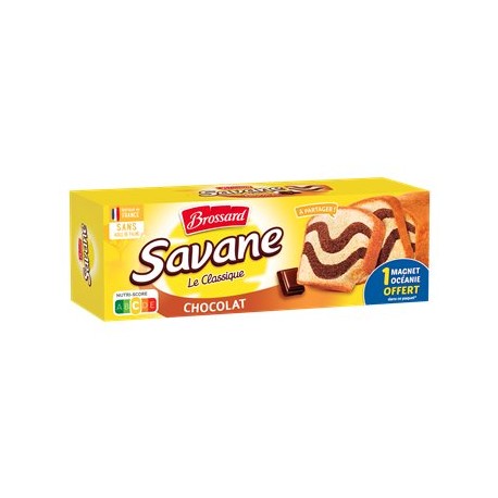 Gâteau marbré Savane Chocolat - 310g