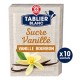 Sucre vanillé Tablier blanc x10 75g